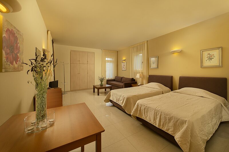 Doubles — Room 24 — Deluxe • Twin beds